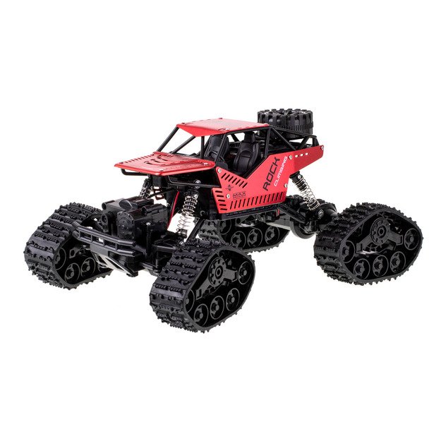 RC Rock Crawler 4x4 LHC012 automobilis 2in1 raudonas