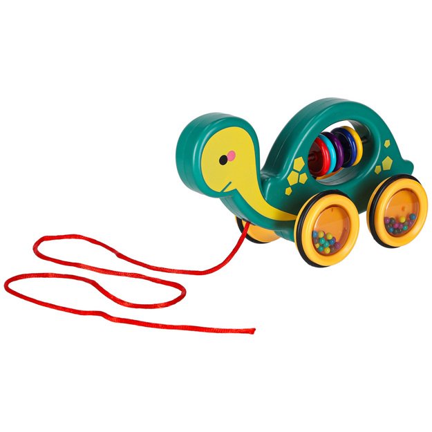 Medinis barškutis ant virvutės mobilusis vėžlys 15