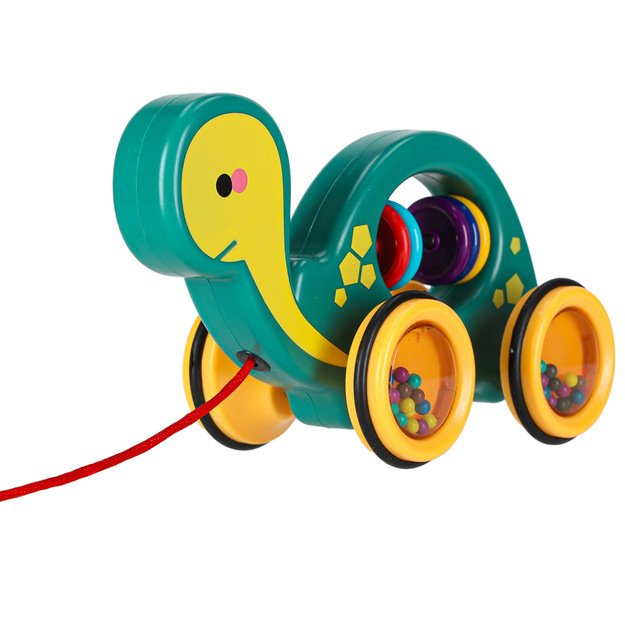 Medinis barškutis ant virvutės mobilusis vėžlys 18