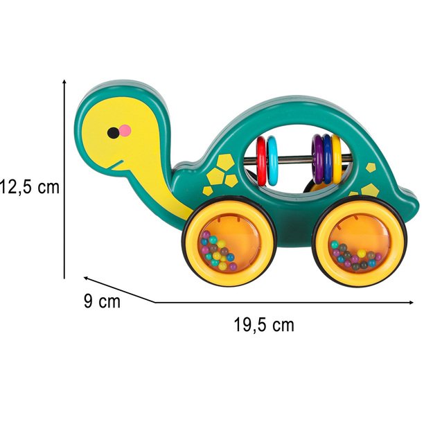 Medinis barškutis ant virvutės mobilusis vėžlys 19