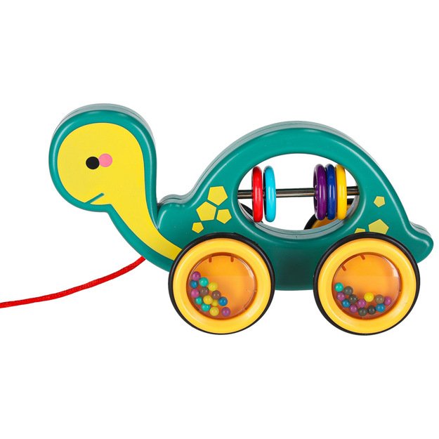 Medinis barškutis ant virvutės mobilusis vėžlys 17