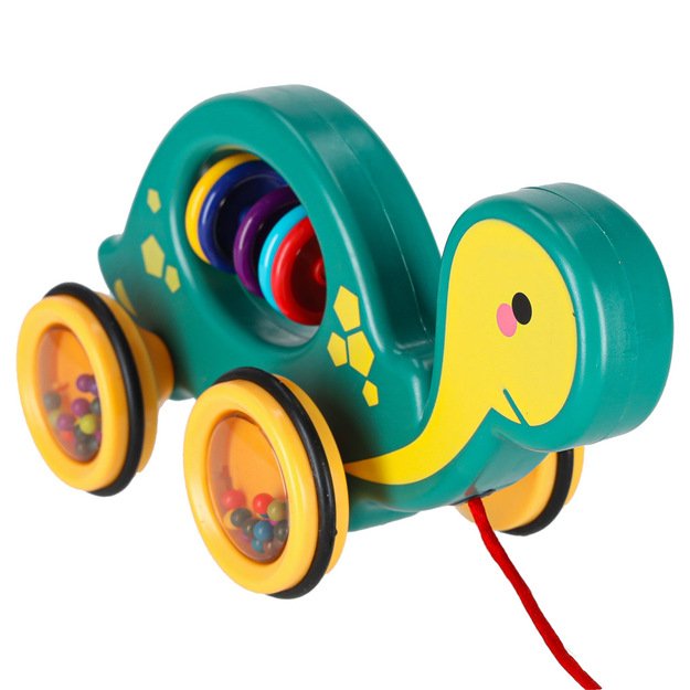 Medinis barškutis ant virvutės mobilusis vėžlys 14