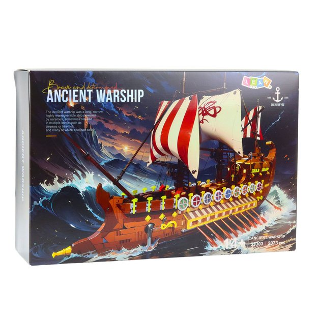 Ancient Roman Ship Building Blocks 2073 pcs. 2