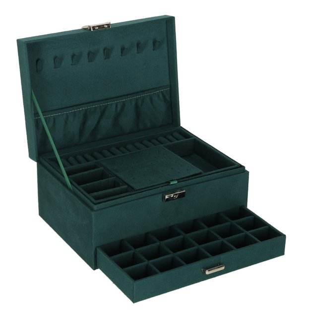 Juvelyrinių dirbinių dėžutės organizatorius žalias 5