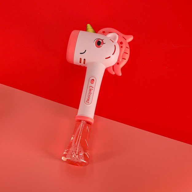 Muilo burbulų pistoletas burbulų mašina vienaragis lazdelė šviesos garsas 8