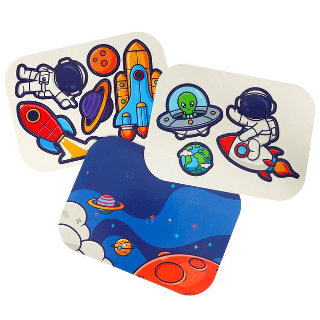 Statybinės plytos lagamine + erdvinis atsuktuvas 9