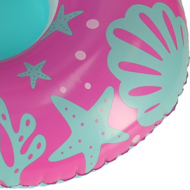 BESTWAY 34091 Pripučiamas pontonas su stogeliu rožinės spalvos 15