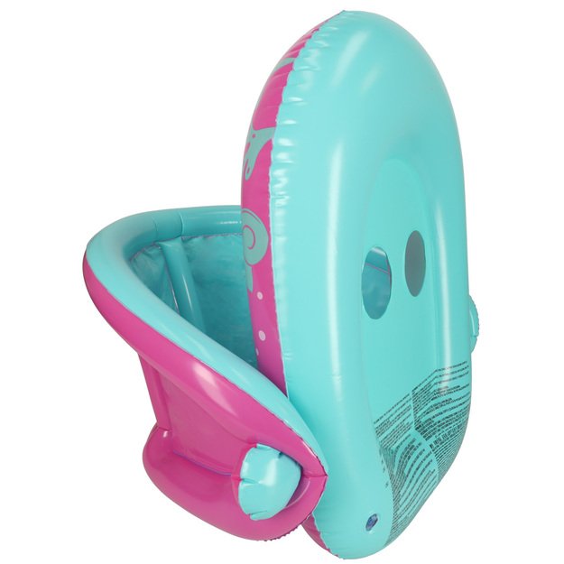 BESTWAY 34091 Pripučiamas pontonas su stogeliu rožinės spalvos 6