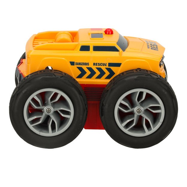 RC Revolt 2 Sided Rescue Racer mėlynas nuotolinio valdymo automobilis