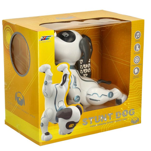 RC robotas šuo šokinėja vaikšto | Žaislų parduotuvė | Žaislai internetu | Kinders dovanos nuotrauka