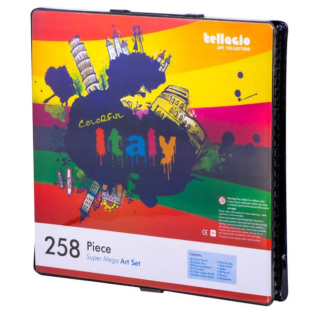 Tapybos meno rinkinys dėkle 168el. 1