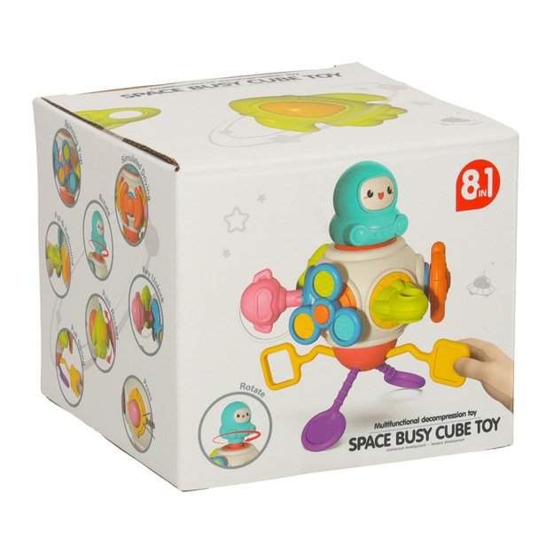 Montessori sensorinis žaislas kūdikiams 8in1 4