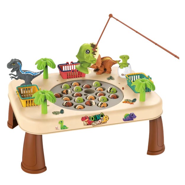 Electric Dinosaur Catching Table with Rotating Sounds 1