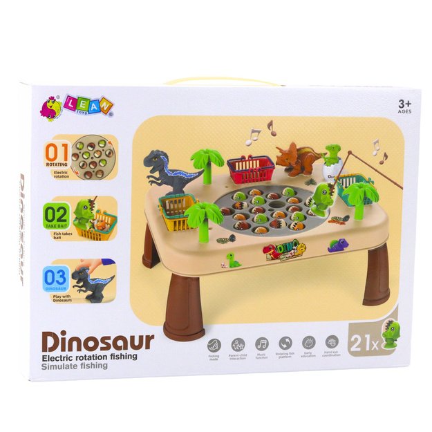 Electric Dinosaur Catching Table with Rotating Sounds 2