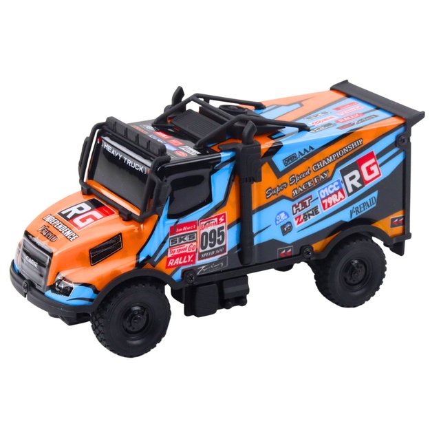 RC Truck Remote Control Orange Blue 1