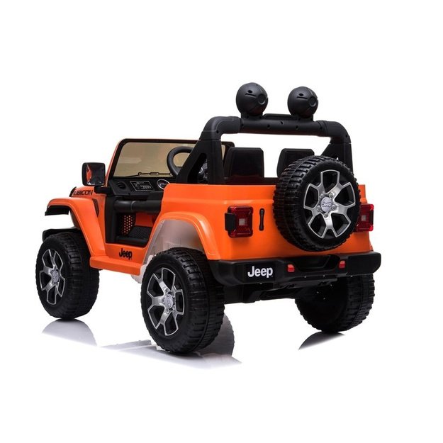 Electric Ride On  Jeep Rubicon 4x4 Orange