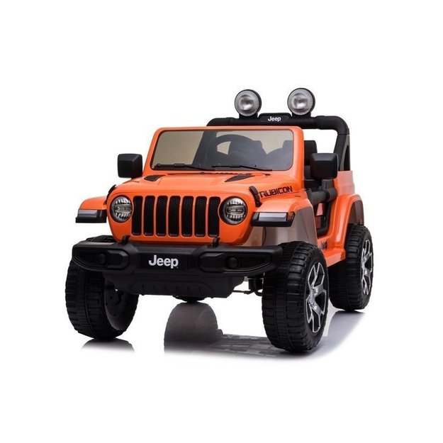 Electric Ride On  Jeep Rubicon 4x4 Orange