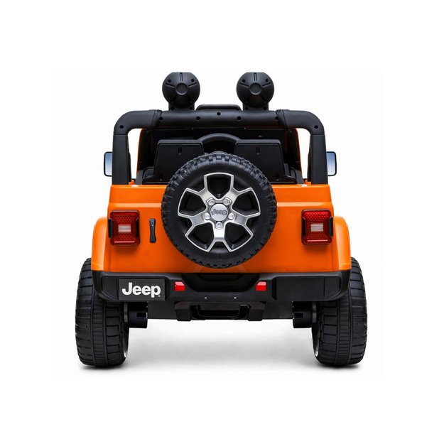 Electric Ride On  Jeep Rubicon 4x4 Orange