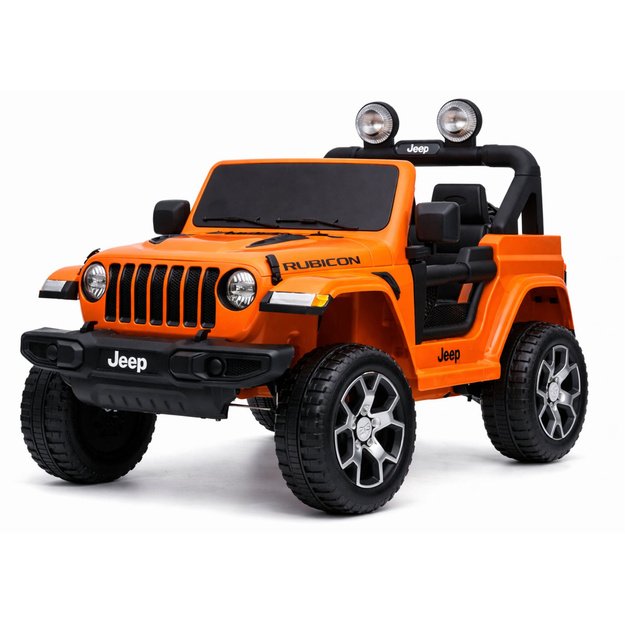 Electric Ride On  Jeep Rubicon 4x4 Orange