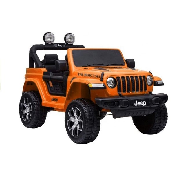Electric Ride On  Jeep Rubicon 4x4 Orange