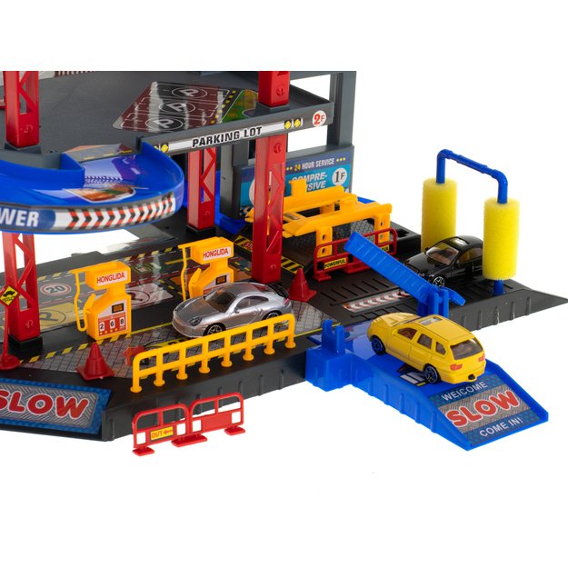 Automobilių stovėjimo aikštelė dviaukštė degalinė automobilių plovykla 20