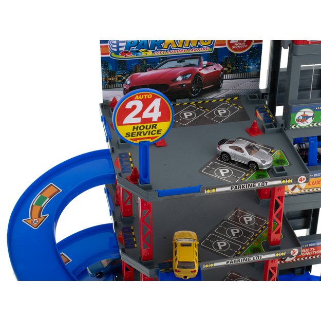 Automobilių stovėjimo aikštelė dviaukštė degalinė automobilių plovykla 13