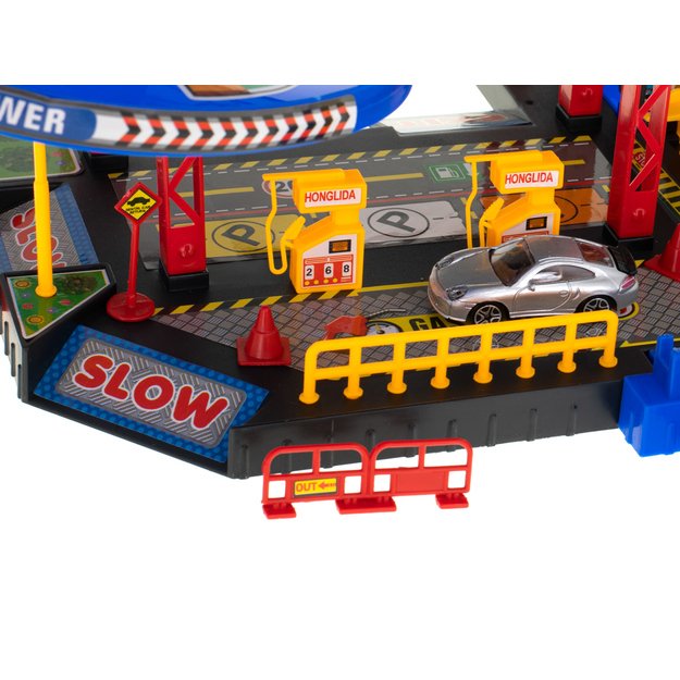 Automobilių stovėjimo aikštelė dviaukštė degalinė automobilių plovykla 18