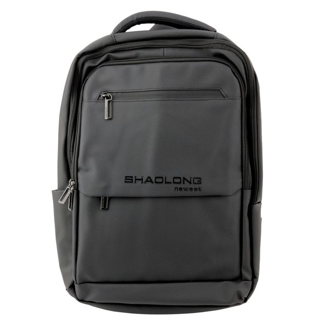 City Business Backpack USB Laptop Pocket Black 16L 41cm