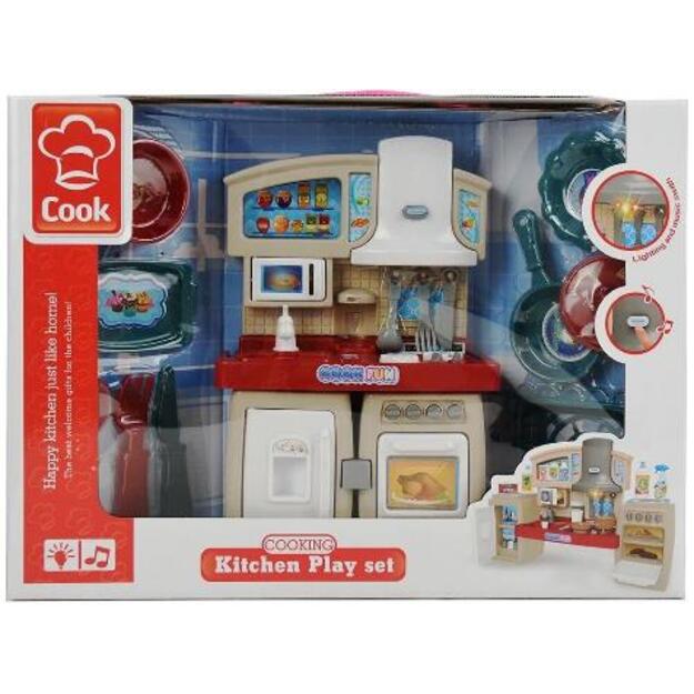 Vaikiška mini virtuvėlė „Cooking Kitchen Play Set“