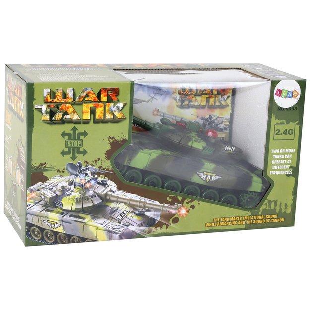 Large Remote Controlled Military RC 360 Degree Tank