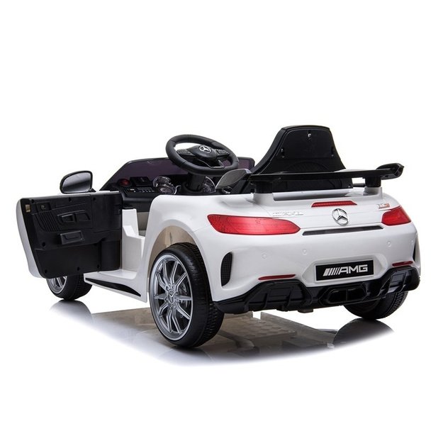 Mercedes GTR Electric Ride On Car - White 5