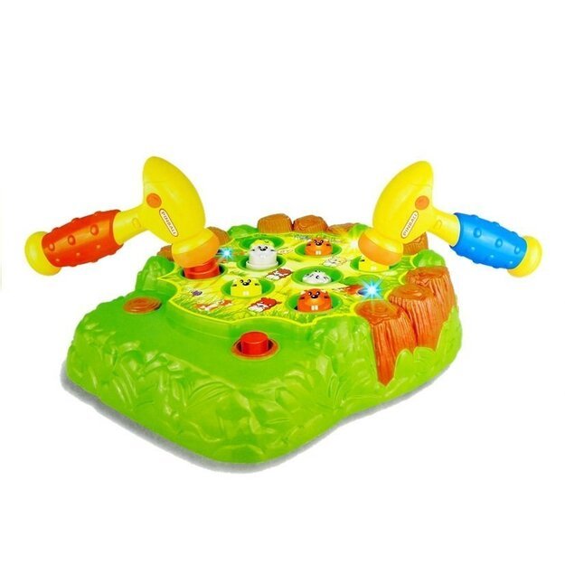 "Whack a Mole" elektrinis žaidimas Žaisliniai plaktukai su garsais 3