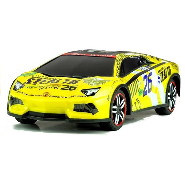 Remote controlled Sports Car R/C Remote Yellow