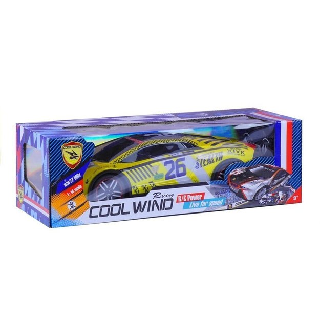 Remote controlled Sports Car R/C Remote Yellow