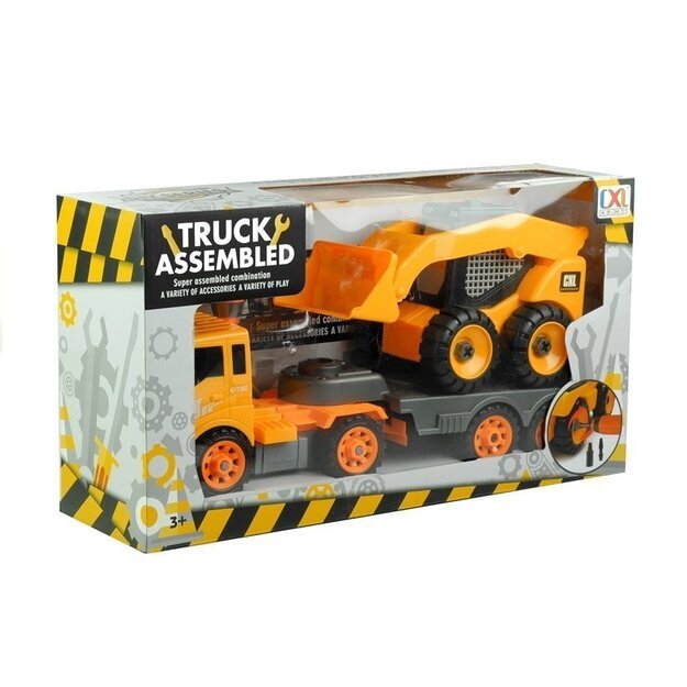 Dvi statybinės transporto priemonės įrankiams išardyti 7