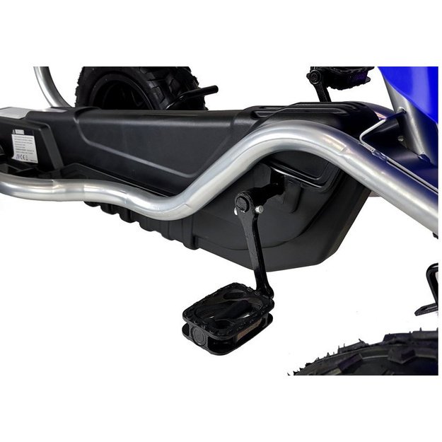 Pedal Gokart B012 Inflatable Wheels Blue