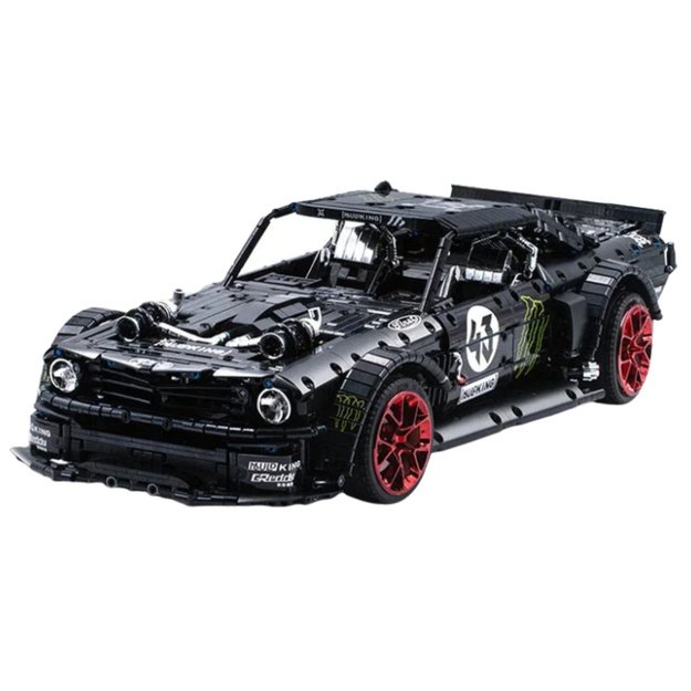 Building Blocks Sports Car Mustang Hoonicorn V2 3201 pcs. 1