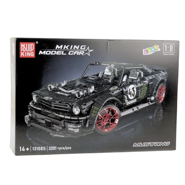 Building Blocks Sports Car Mustang Hoonicorn V2 3201 pcs. 2