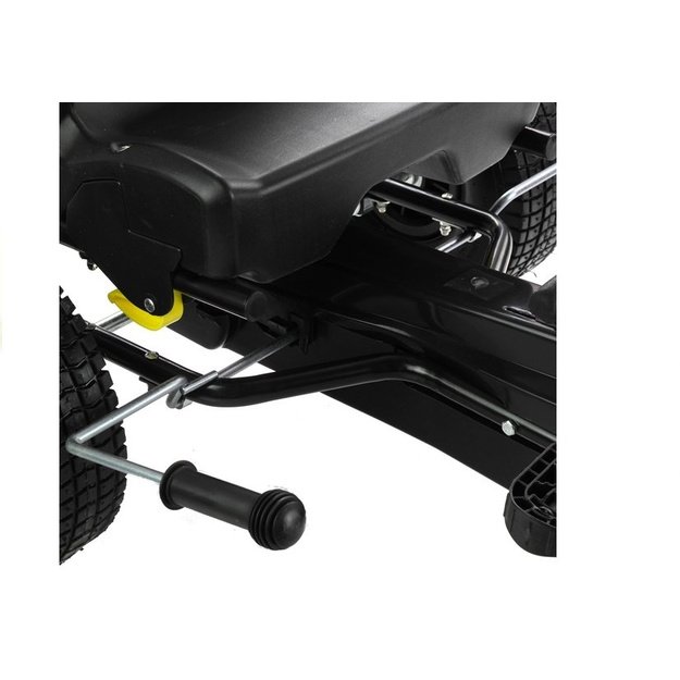 Go-Cart Monster White/Black - Pumped Wheels With Hand Break