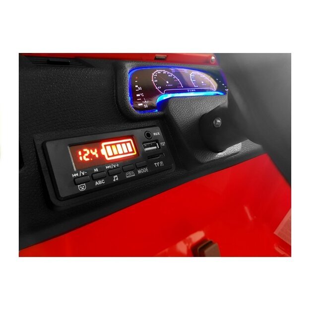 "Jeep HP012" elektrinis pasivažinėjimo automobilis - raudonas 18