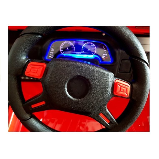 "Jeep HP012" elektrinis pasivažinėjimo automobilis - raudonas 11