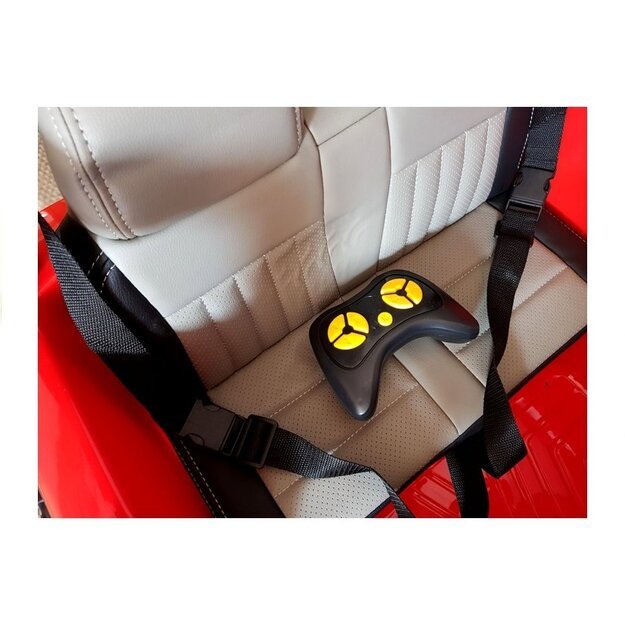 "Jeep HP012" elektrinis pasivažinėjimo automobilis - raudonas 21