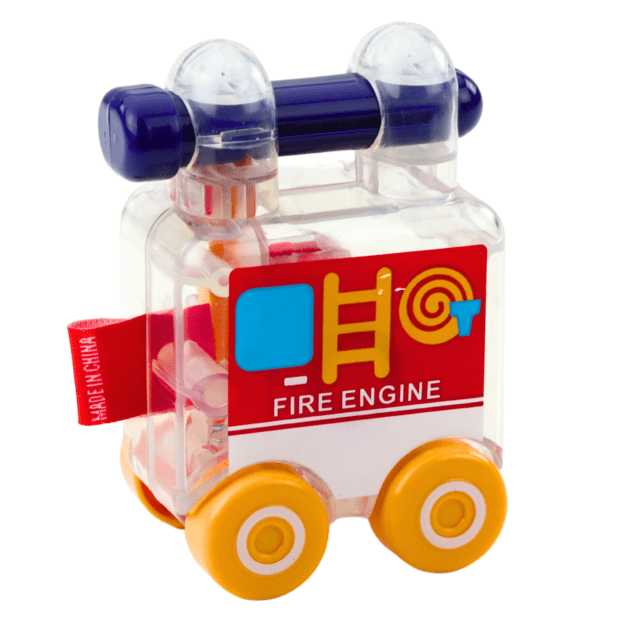 Set of Cars With Key Educational Police Fire Ambulance 3pcs 1