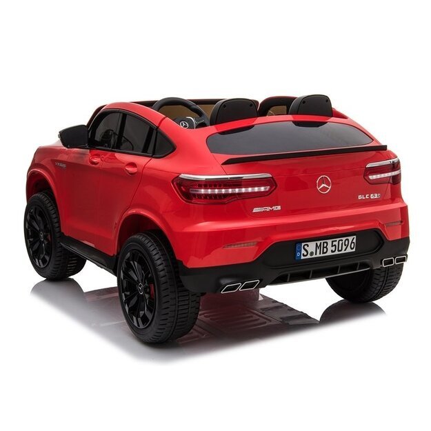 Electric Ride-On Car Mercedes GLC 63S QLS Red Painted