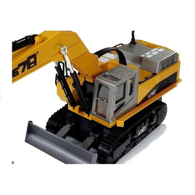 Ekskavatoriaus R/C radijo valdiklis 2.4G su žibintais 4