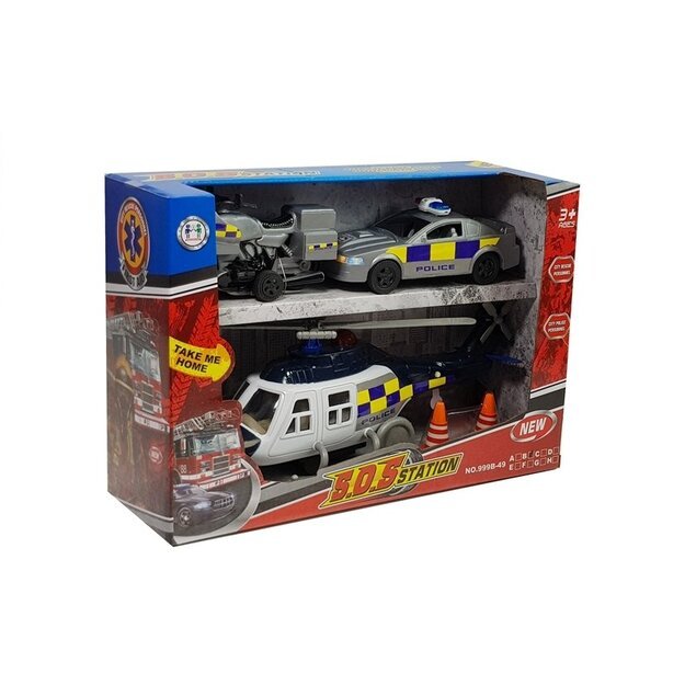 Policijos rinkinys su šviesomis ir garsu 4