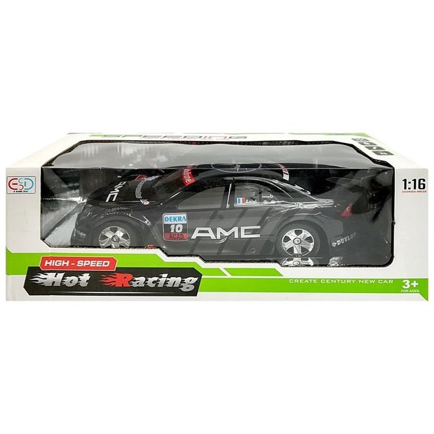 Radijo bangomis valdomas sportinis automobilis R/C 1:16 Black 1