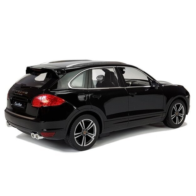 Porsche Cayenne Turbo Remote Controlled RC Rastar Black 1:14