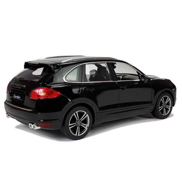 Porsche Cayenne Turbo Remote Controlled RC Rastar Black 1:14