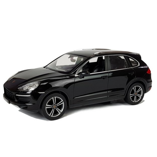 Porsche Cayenne Turbo Remote Controlled RC Rastar Black 1:14